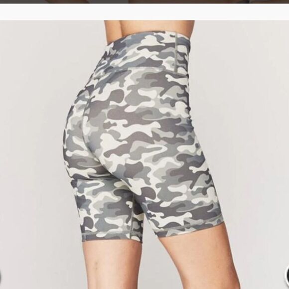 NWT Spiritual Gangster Camo Gangster Biker Shorts - Picture 5 of 6